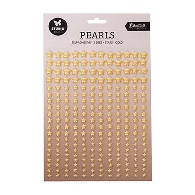 Studio Light Adhesive Pearls "Gold Stars"