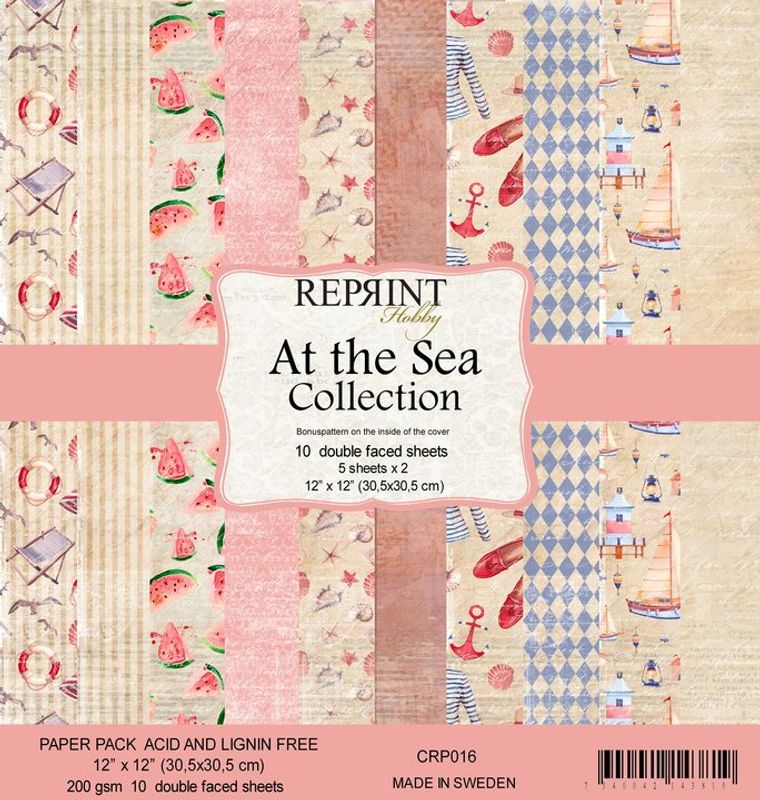 Reprint Hobby Paperpack 12 x 12 - At the Sea Collection