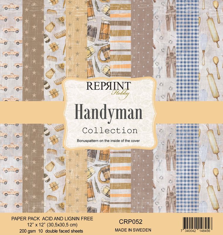 Reprint Hobby Paperpack 12 x 12 - Handyman Collection