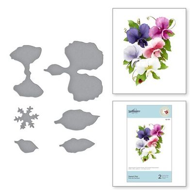 Spellbinders - Sweet Pea Etched Dies