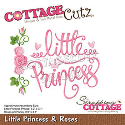 Cottage Cutz Dies - Little Princess & Roses
