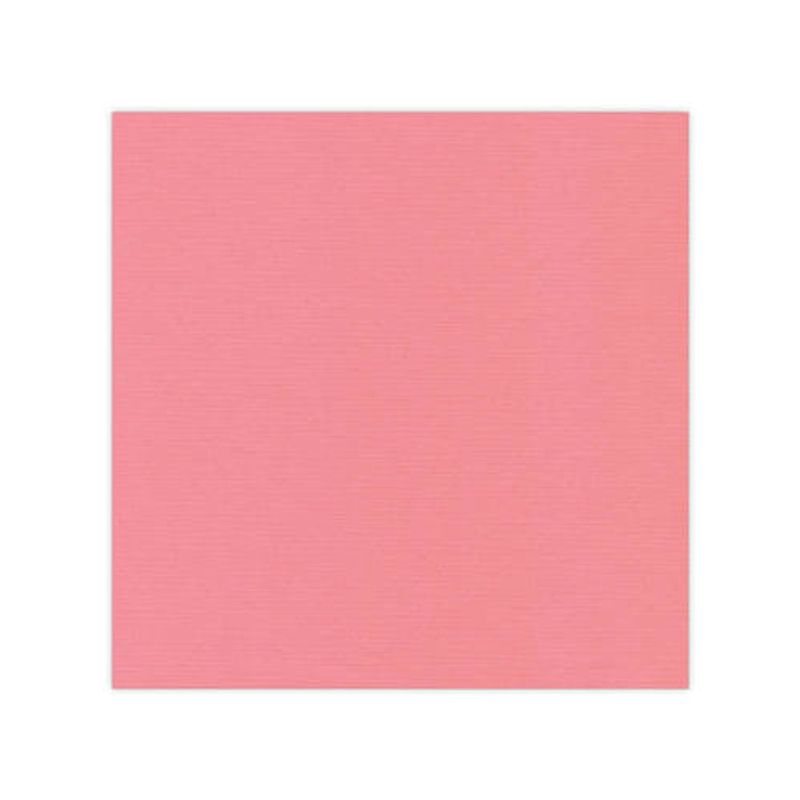 Linnen Cardstock - 30.5 x 30.5 - Old Pink