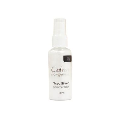 Crafter's Companion Shimmer Spray Iced Silver 50ml