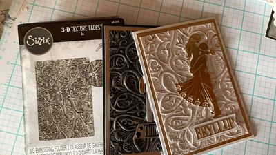 Sizzix/Tim Holtz Embossingfolder Texture Fades - "Engraved”