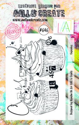 Aall and Create Stamp Set A7 Cupcakes