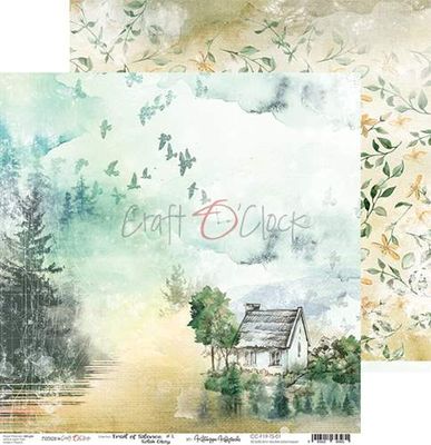 Craft O'Clock - Paper Collection Set 12"*12" Trail of Silence