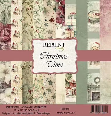 Reprint Hobby Paperpack - Christmas Time 12x12