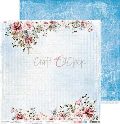 Craft O'Clock - Paper 12"*12" Flower Fiesta #3