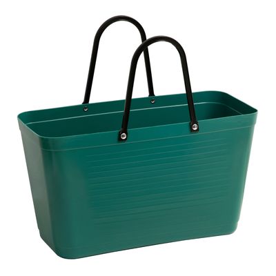 Väska Hinza Stor Mörkgrön - Green Plastic
