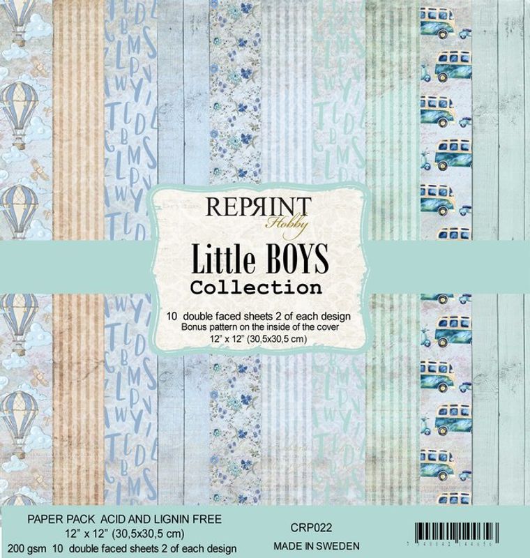 Reprint Hobby Paperpack 12 x 12 - Little Boys Collection
