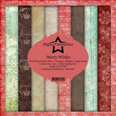 Paper Favourites - Merry Wishes Paperpack 12' x 12