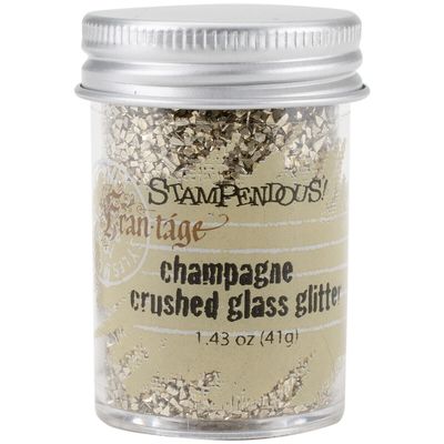 Stampendous Frantage - Champagne Crushed Glass Glitter