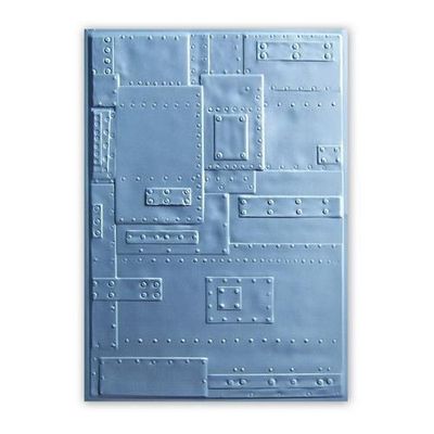 Sizzix/Tim Holtz Embossingfolder 3D  - "Rivets/Foundry"