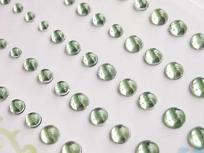 Memory Palette Co - Sparkly Bubbles - Light Green