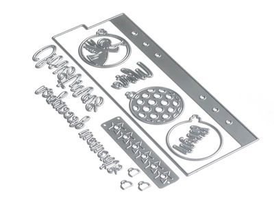 Elizabeth Craft Designs Dies - Planner Essentials 14 - Bookmark 1