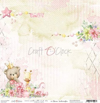 Craft O´Clock - Hello Little Girl - 01