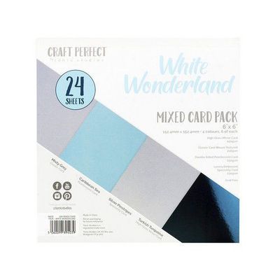Tonic Studios Craft P. 6x6 Mixed Book White Wonderland