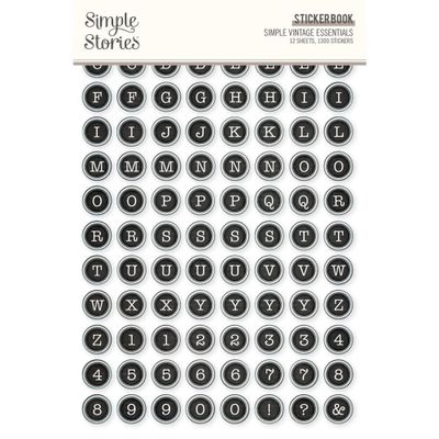 Simple Stories - Simple Vintage Essentials Sticker Book (1300pcs)