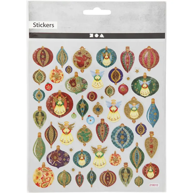 Creotime Stickers - Julkulor och Änglar