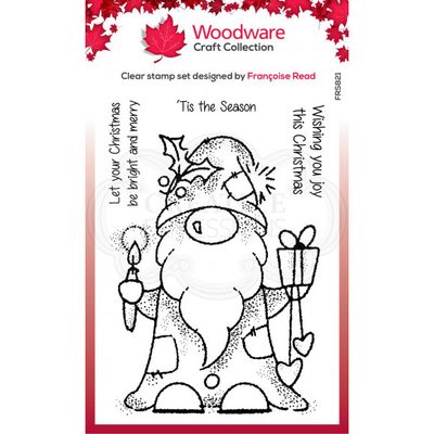 Woodware Clearstamp - Seasonal Gnome