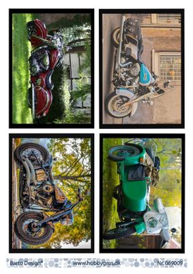 Barto Design Klippark - Gamla Motorcyklar