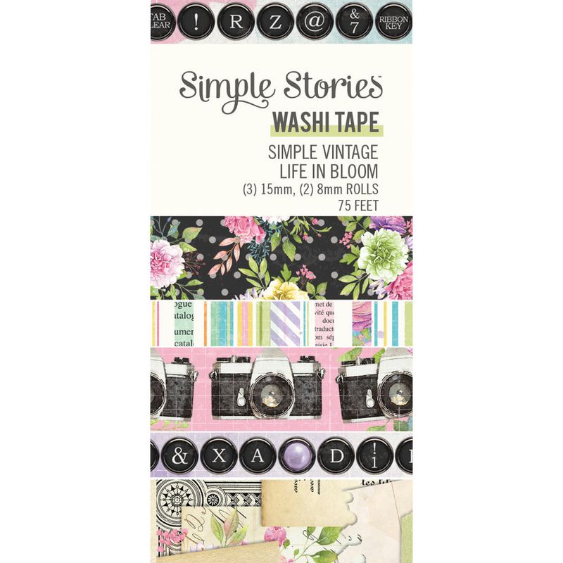 Simple Stories - Simple Vintage Life in Bloom Washi Tape