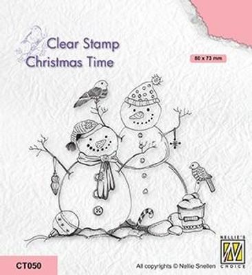 Nellie Snellen Clearstamp “Snowmen"
