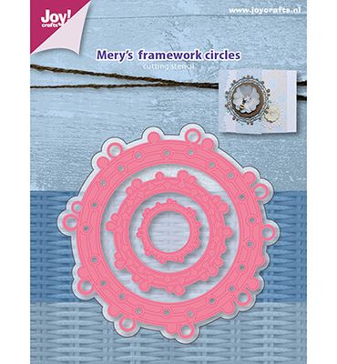 Joy! Crafts Dies - Mery's Framework Circles