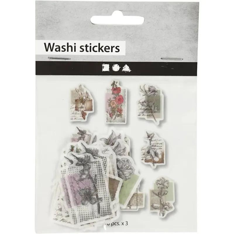 Creotime Washi Stickers Flora