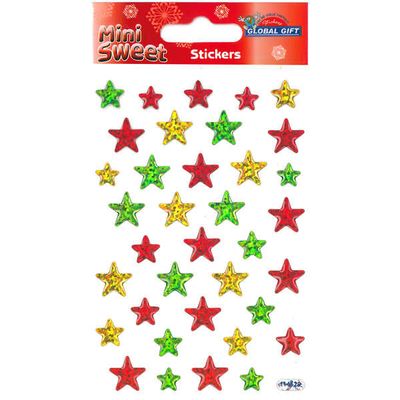 Global Gift Stickers - Mini Sweet - Stjärnor