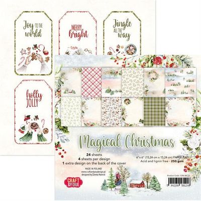 Craft & You Paperpad "Magical Christmas" 6x6