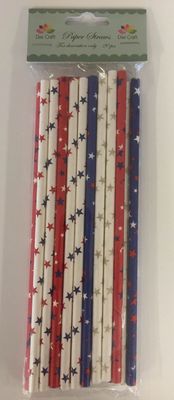 Dixi Craft Paper Straws with stars