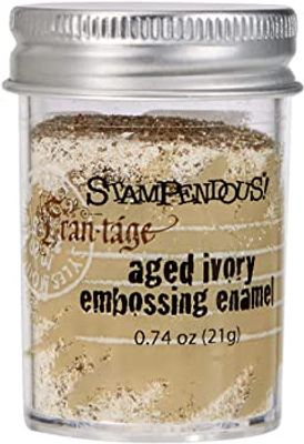 Stampendous Frantage - Aged Ivory Embossing Enamel