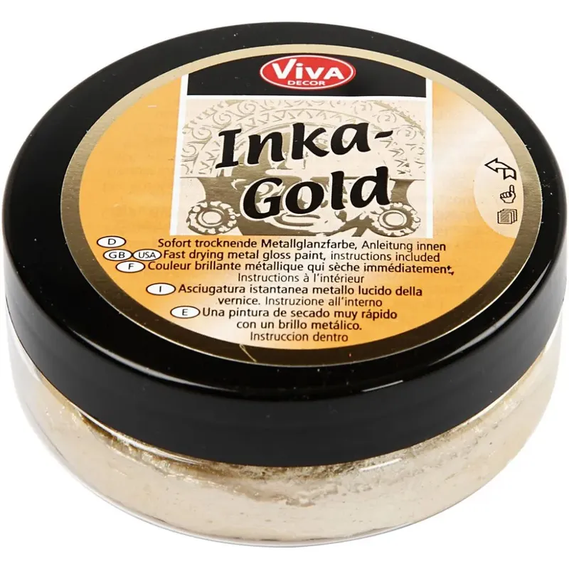 Viva Decor Inka Gold - Ljus Guld