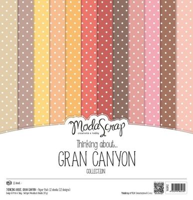 Moda Scrap - Cran Canyon Collection Paperpad 12' x 12'