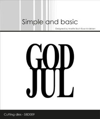 Simple and Basic Die - God Jul