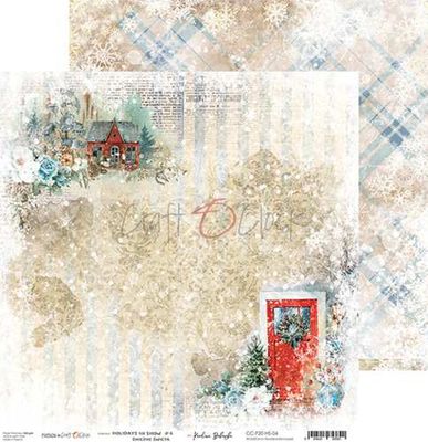 Craft O'Clock - Paper Collection Set 12"*12" Holidays in Snow