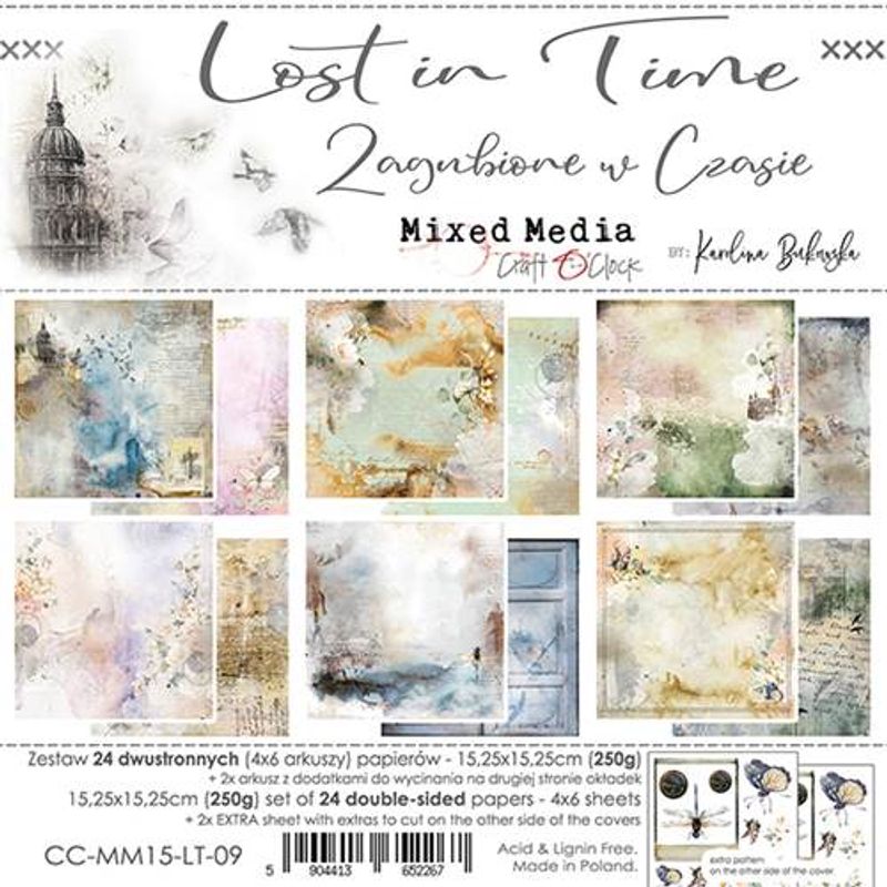 Lost in Time, Mixed Media - Paperpack 6 x 6