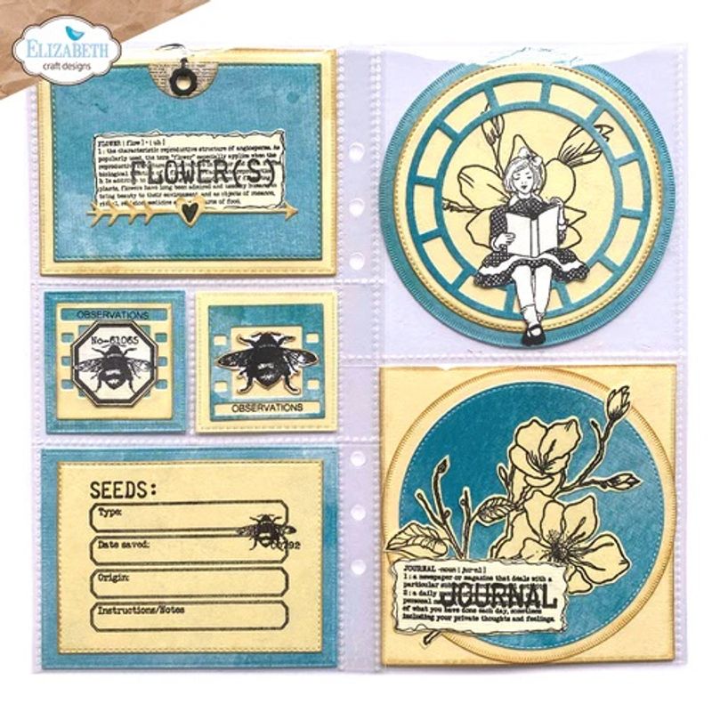Elizabeth Craft Designs Dies - Planner Essentials - Pocket Page Fillers 2