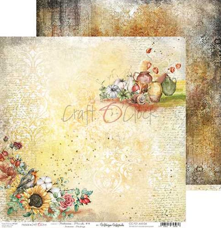 Craft O'Clock - Paper Collection Set 12"*12" Autumn Moods