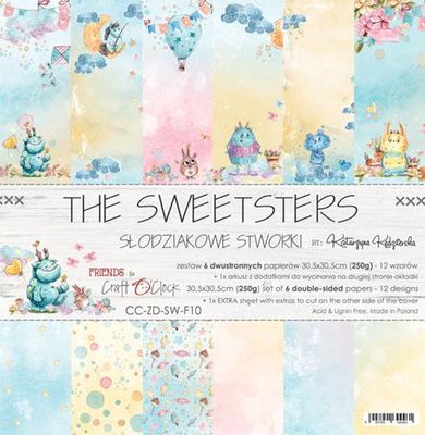 Craft O'Clock - Paper Collection Set 12"*12" The Sweetsters