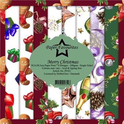 Paper Favourites - Merry Christmas Paperpack 12' x 12
