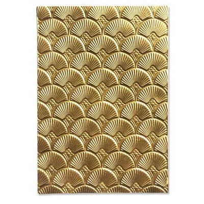 Sizzix 3-D Textured Impressions Embossing Folder - "Art Deco"