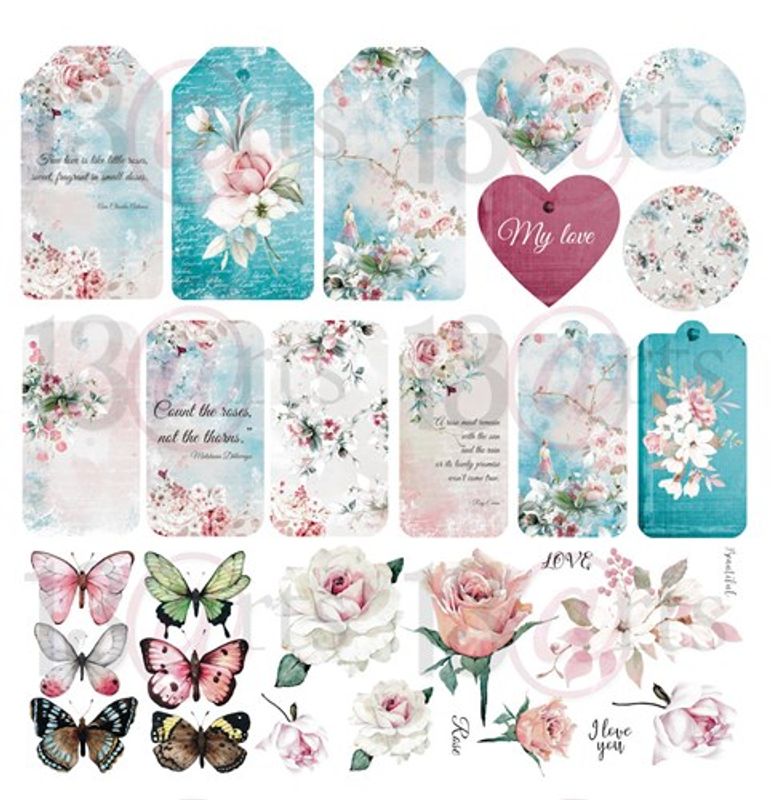 13@rts Paperpack 12 x 12 - Rose in Love