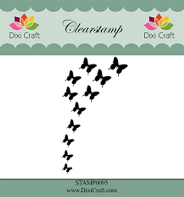 Dixi Craft Clearstamps - Butterflies