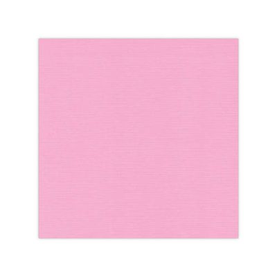 Linnen Cardstock - 30.5 x 30.5 - Pink