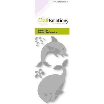 CraftEmotions Die - Dolphin, Whale