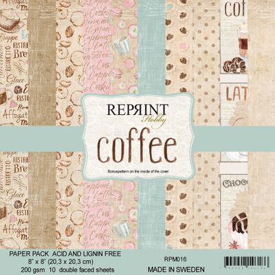 Reprint Paperpad 8' x 8' - Coffee