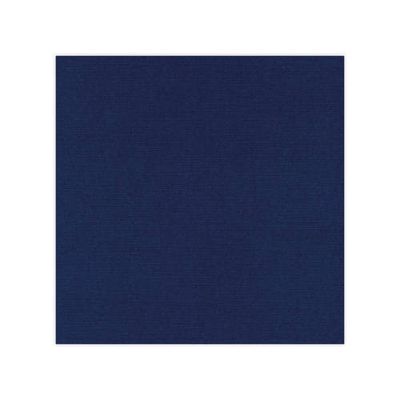 Linnen Cardstock - 30.5 x 30.5 - Dark Blue
