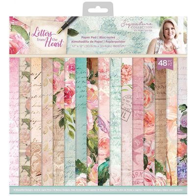 Signature Collection - Letters from the Heart Paperpad 12' x 12'